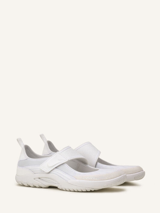 SNEAKERS BALLERINA LNV1 IN SCUBA Lanvin SNEAKERS BALLERINA LNV1 IN SCUBA Bianco FUSKAK04SCSUH26