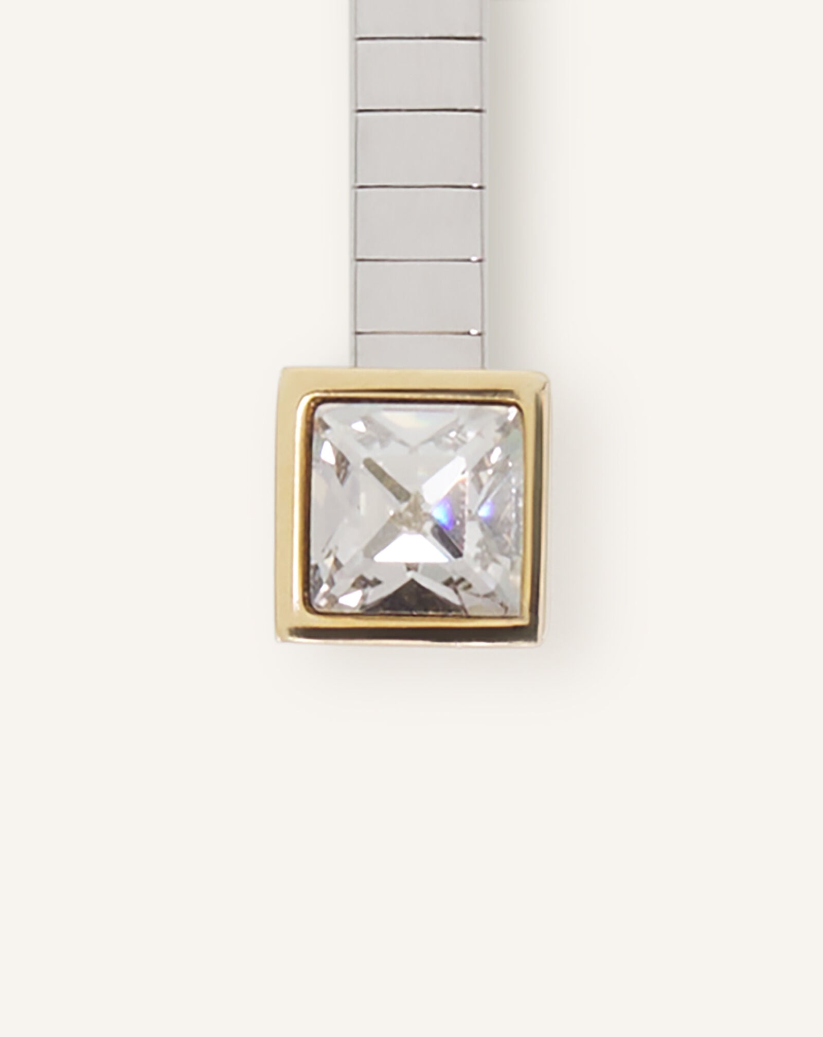 RING DIAMONDS LINE Lanvin RING DIAMONDS LINE Silver/Gold AWCJFRI1LGDLH26