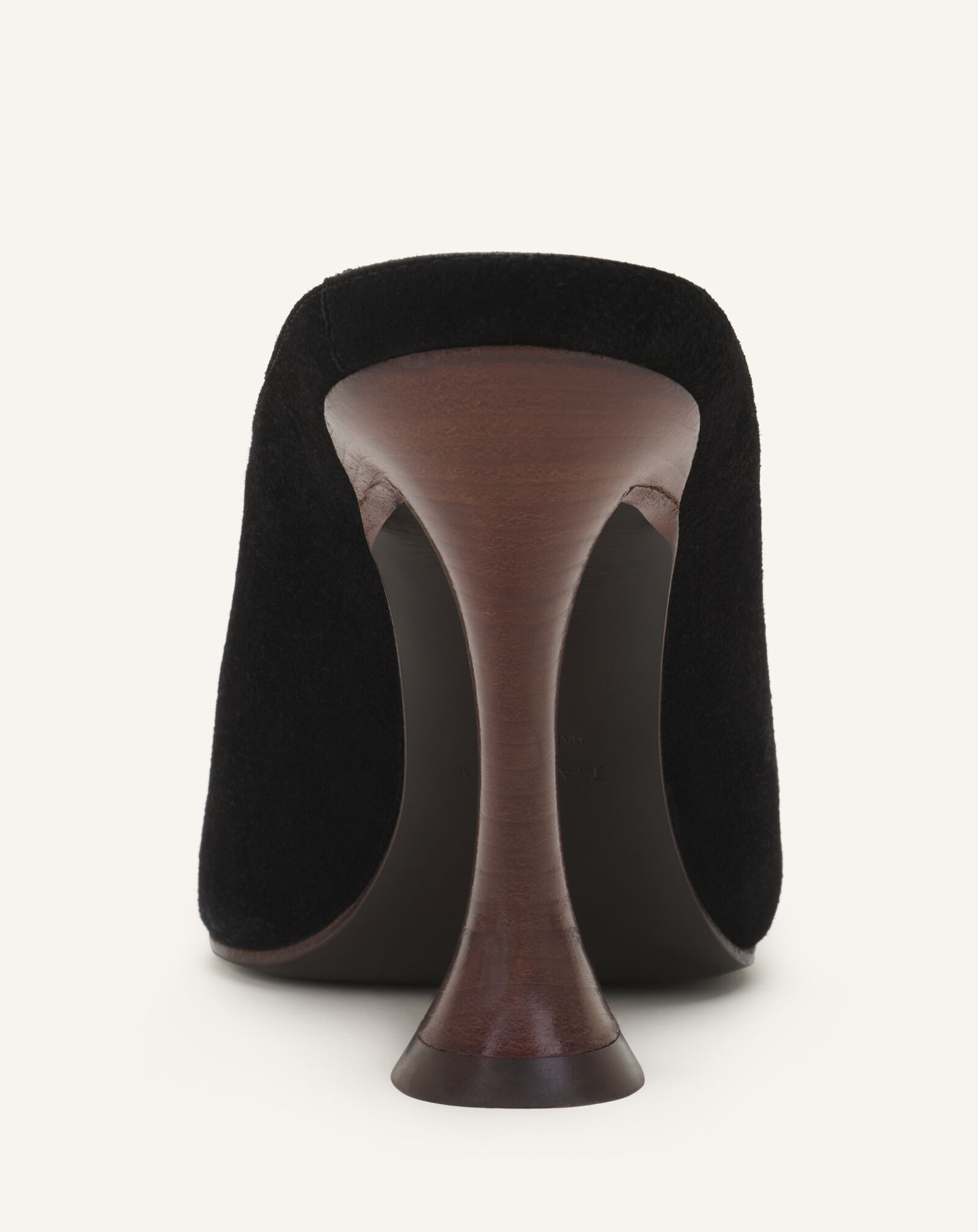 MULE MIDNIGHT STEP EN DAIM Lanvin MULE MIDNIGHT STEP EN DAIM Noir FWPUGA0DSUEDA26