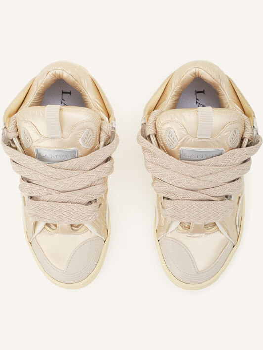 SNEAKER CURB AUS NYLON Lanvin SNEAKER CURB AUS NYLON Blassgelb FUSKDK12NYLOA26