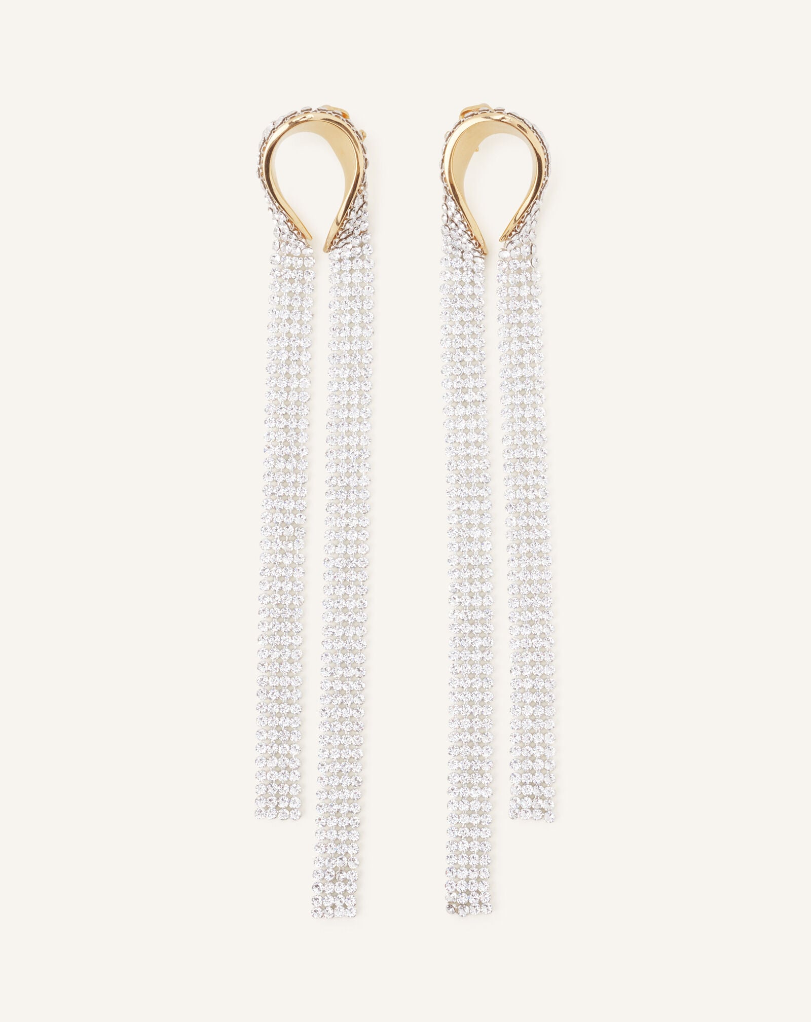 Lanvin BOUCLES D'OREILLE TOMBANTES TWIST Or AWCJFBO4LGDTA26