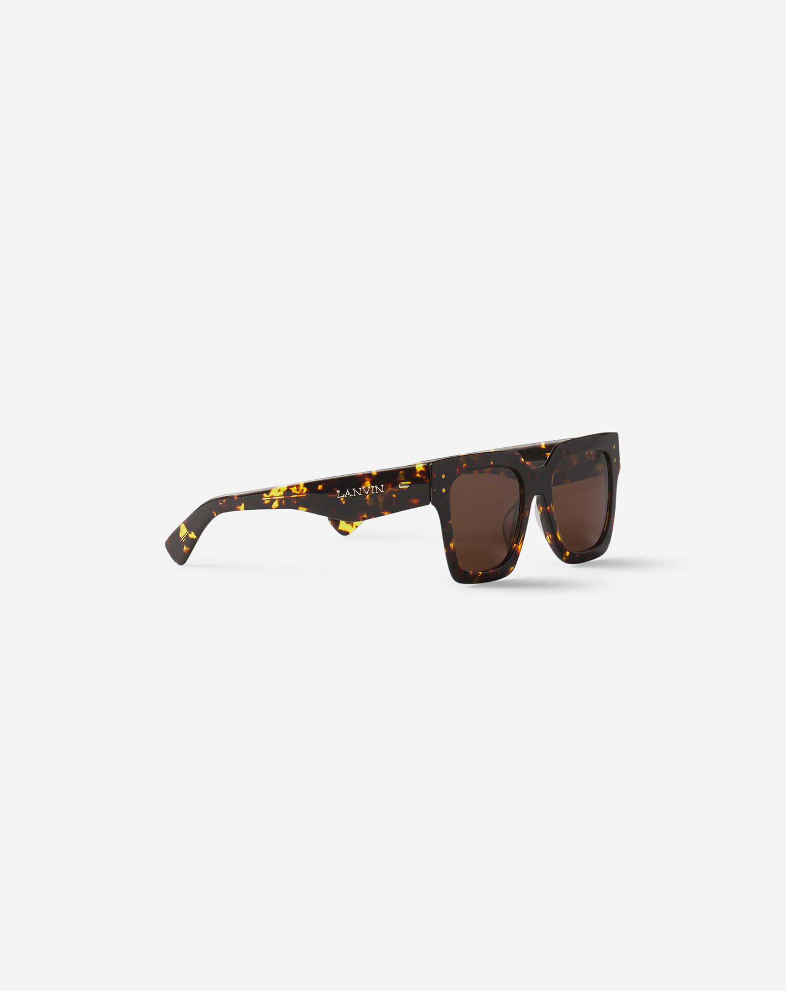 Lanvin GAFAS MAXI RECTANGULARES LANVIN SIGNATURE Ámbar/Carey AWEYSIGN676SP25