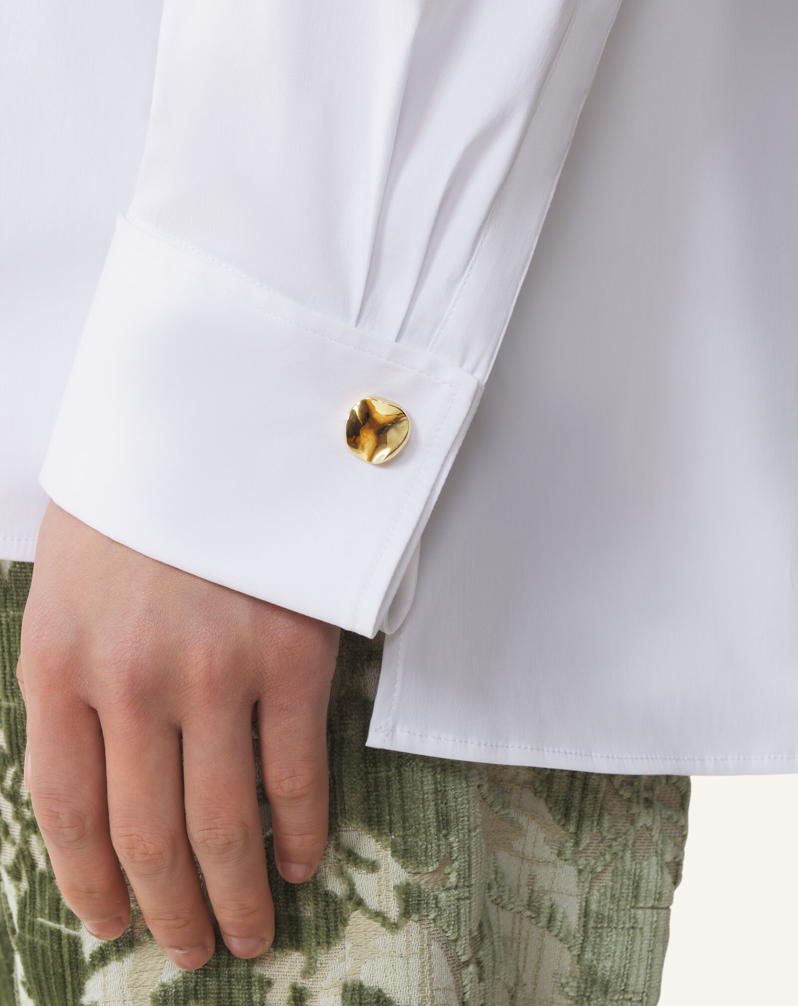 MEN'S CUFFLINKS CUBIC METAL Lanvin MEN'S CUFFLINKS CUBIC METAL Gold AMCJSCL1LTCBA26
