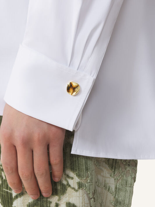 MEN'S CUFFLINKS CUBIC METAL Lanvin MEN'S CUFFLINKS CUBIC METAL Gold AMCJSCL1LTCBA26