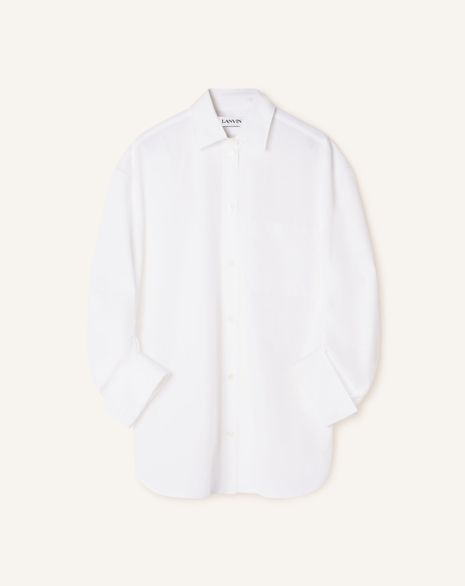 Lanvin GATHERED SLEEVES SHIRT White RWTO01566166H26