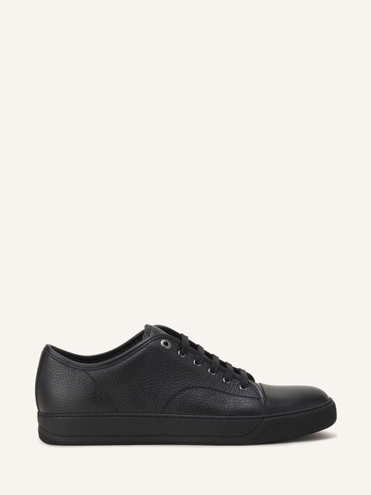 DBB1 SNEAKERS IN NAPPA AND GRAINED LEATHER Lanvin DBB1 SNEAKERS IN NAPPA AND GRAINED LEATHER Black FMSKDBB1GNLEA26