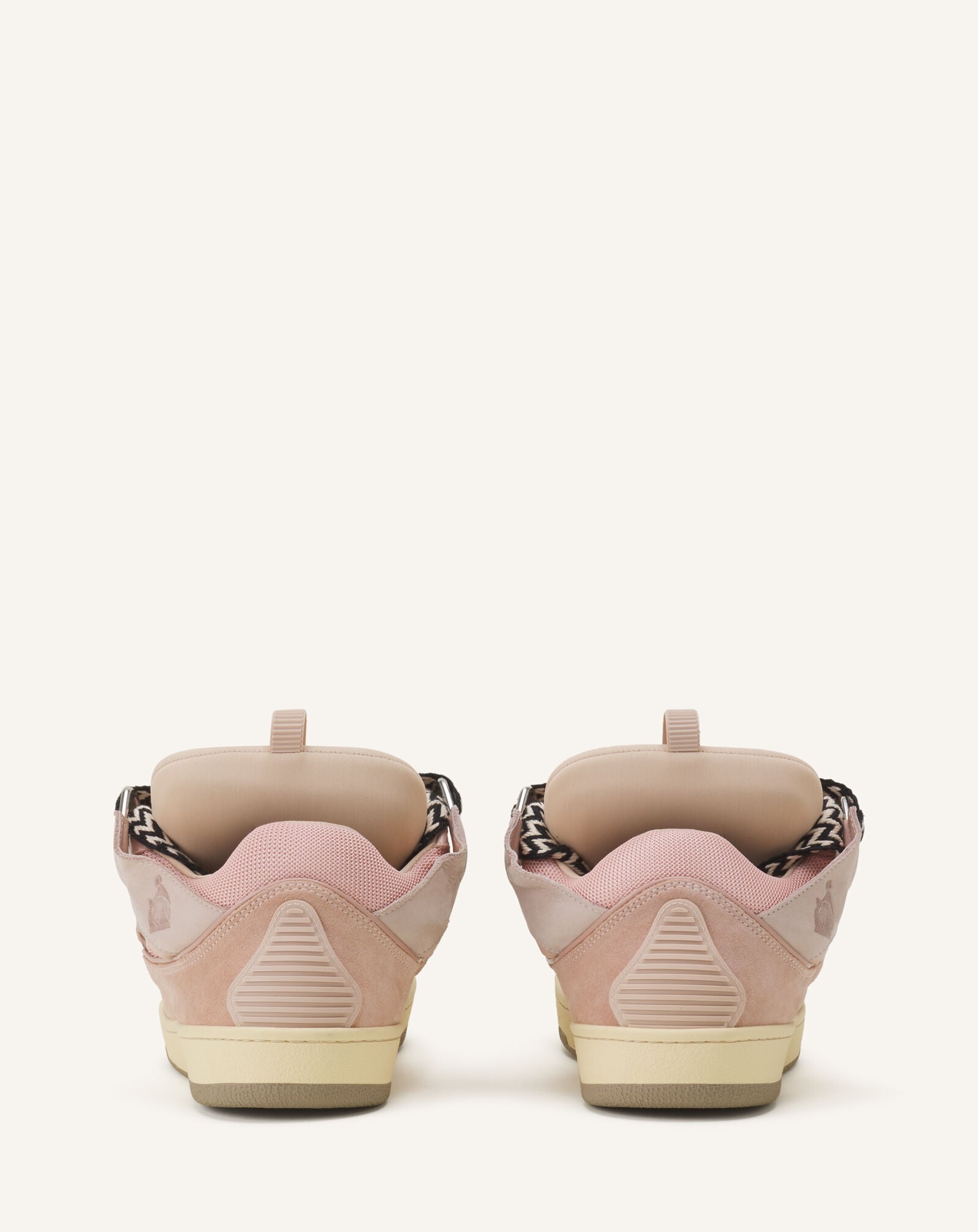 SNEAKERS CURB IN PELLE Lanvin SNEAKERS CURB IN PELLE Rosa Pallido FUSKDK12DRA2P25
