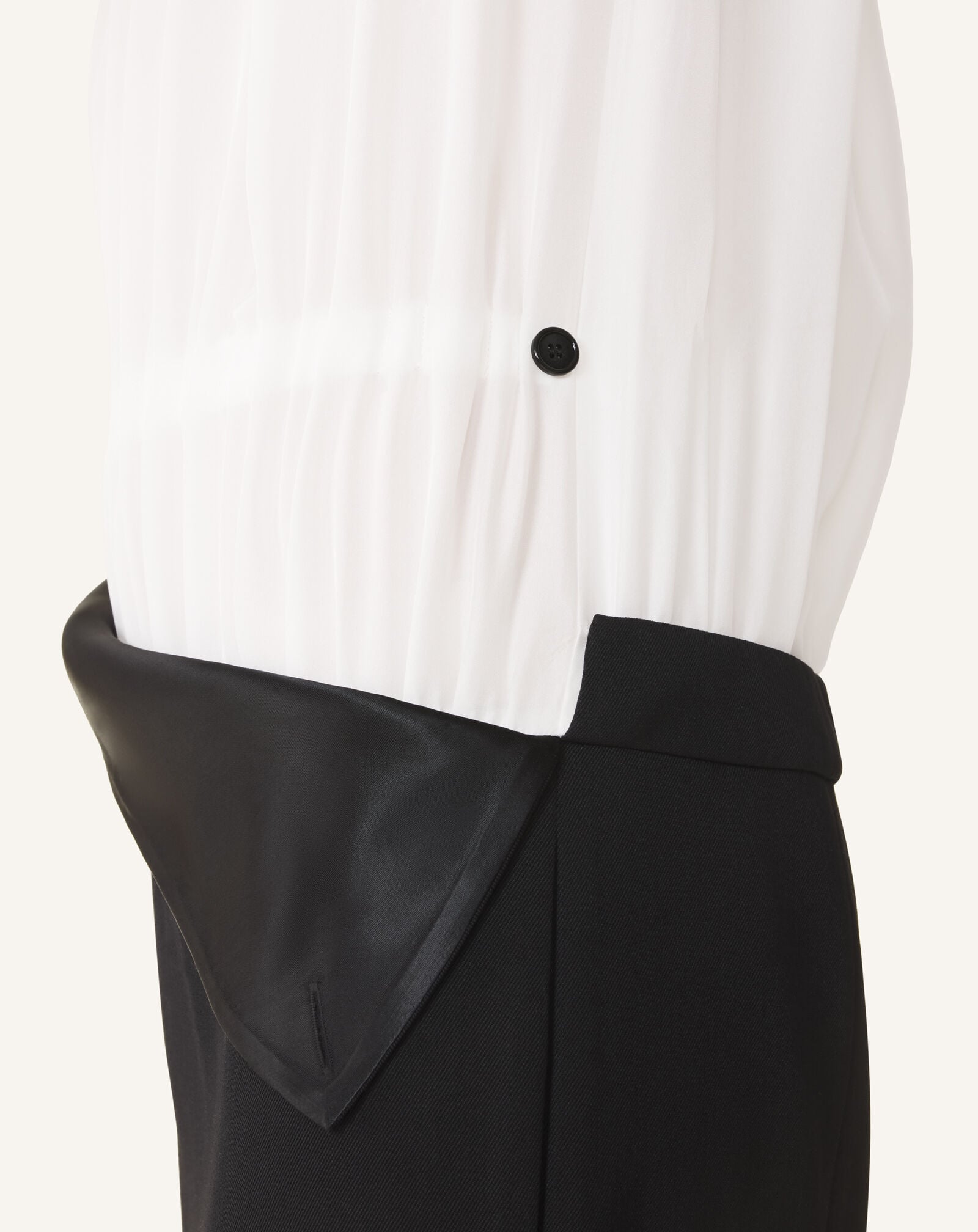 TROMPE L'ŒIL SLEEVELESS DRESS Lanvin TROMPE L'ŒIL SLEEVELESS DRESS Black RWDR00584885H26