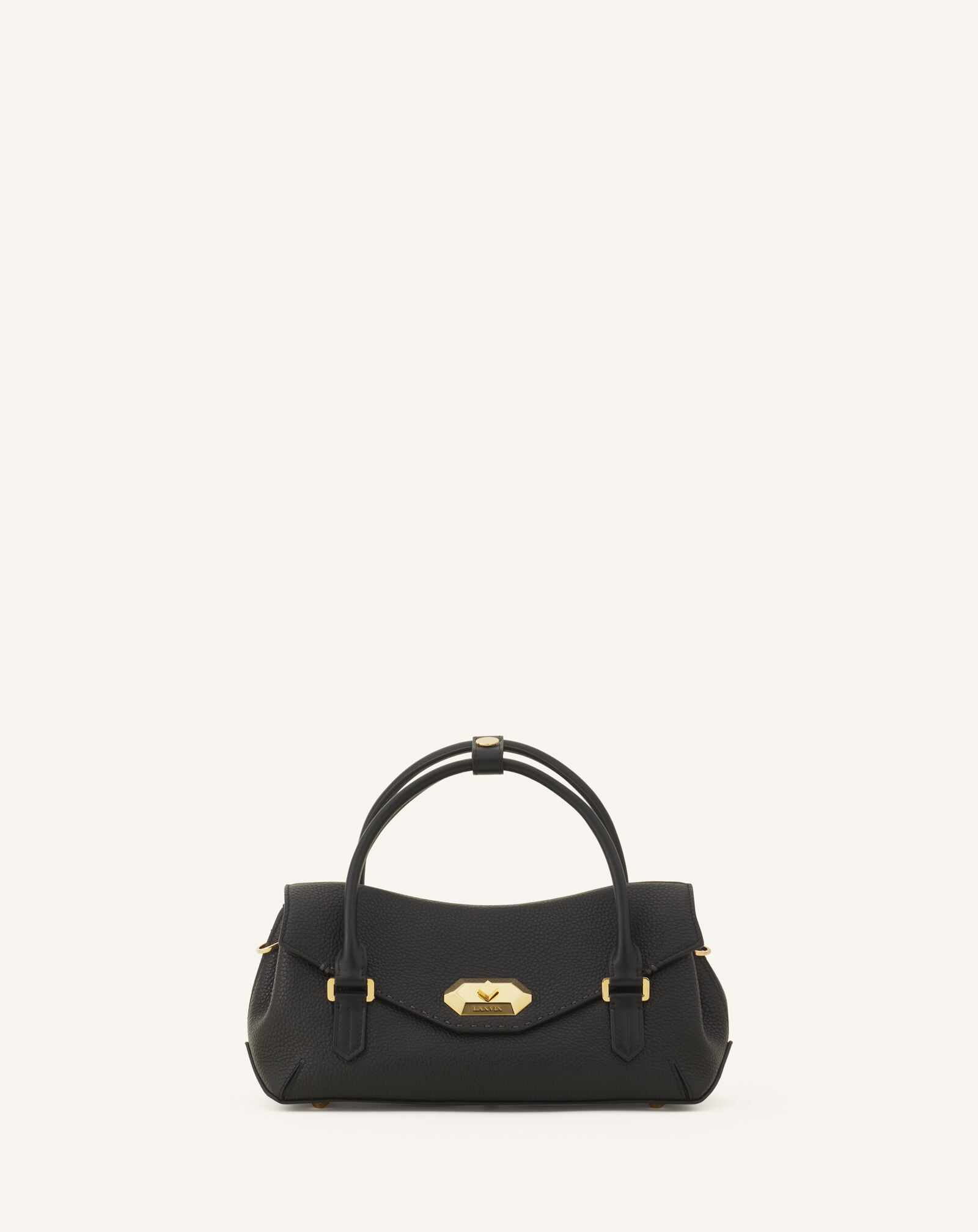 BORSA LE CONFIDENT BY LANVIN 26 IN PELLE Lanvin BORSA LE CONFIDENT BY LANVIN 26 IN PELLE Nero LWBGBCLOGRCAE26