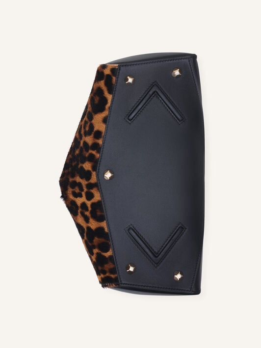 TOP HANDLE ZIPPED PM Lanvin TOP HANDLE ZIPPED PM Leopard LWBGLCPMPOLEH26