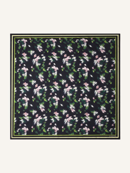 90X90 SQUARE PRINTS DREAMY DAISY Lanvin 90X90 SQUARE PRINTS DREAMY DAISY Black AWSAPSC21SDGH26