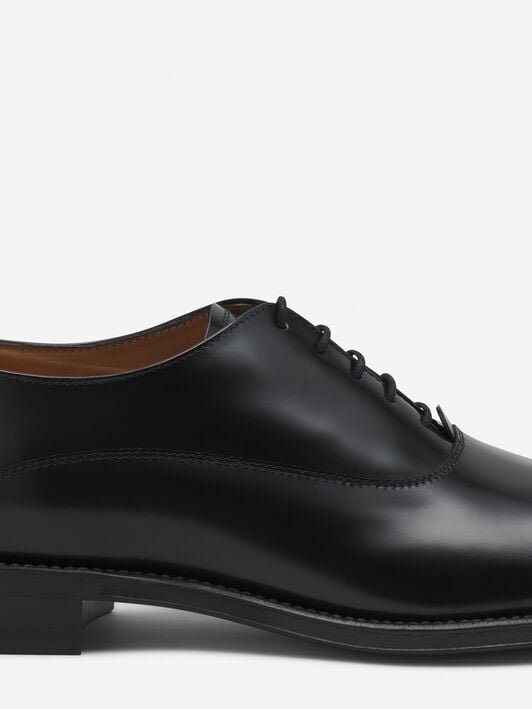 LANVIN SIGNATURE LEATHER OXFORD SHOES Lanvin LANVIN SIGNATURE LEATHER OXFORD SHOES Black FMSHML05SPAZP25