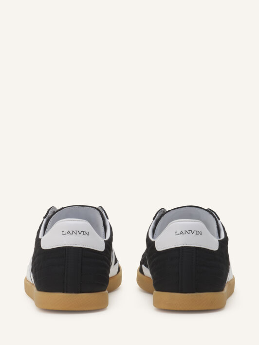 Lanvin SNEAKERS GLEN 2.0 EN NYLON Noir/Blanc FUSKZL01NYSQA26