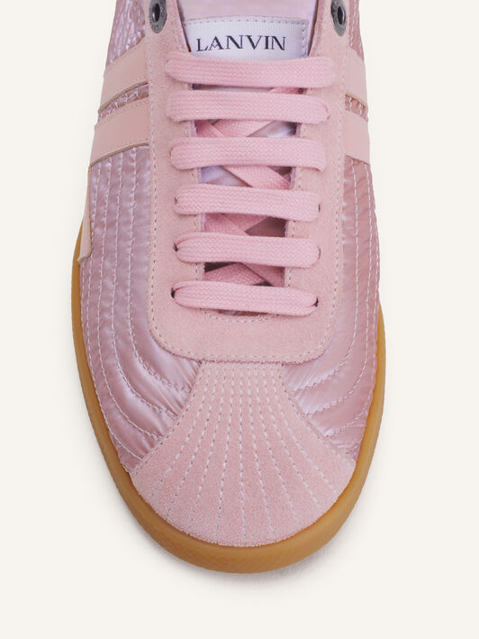Lanvin GLEN SNEAKER CRUSHED NYLON Light Pink FUSKZL01NYLOH26