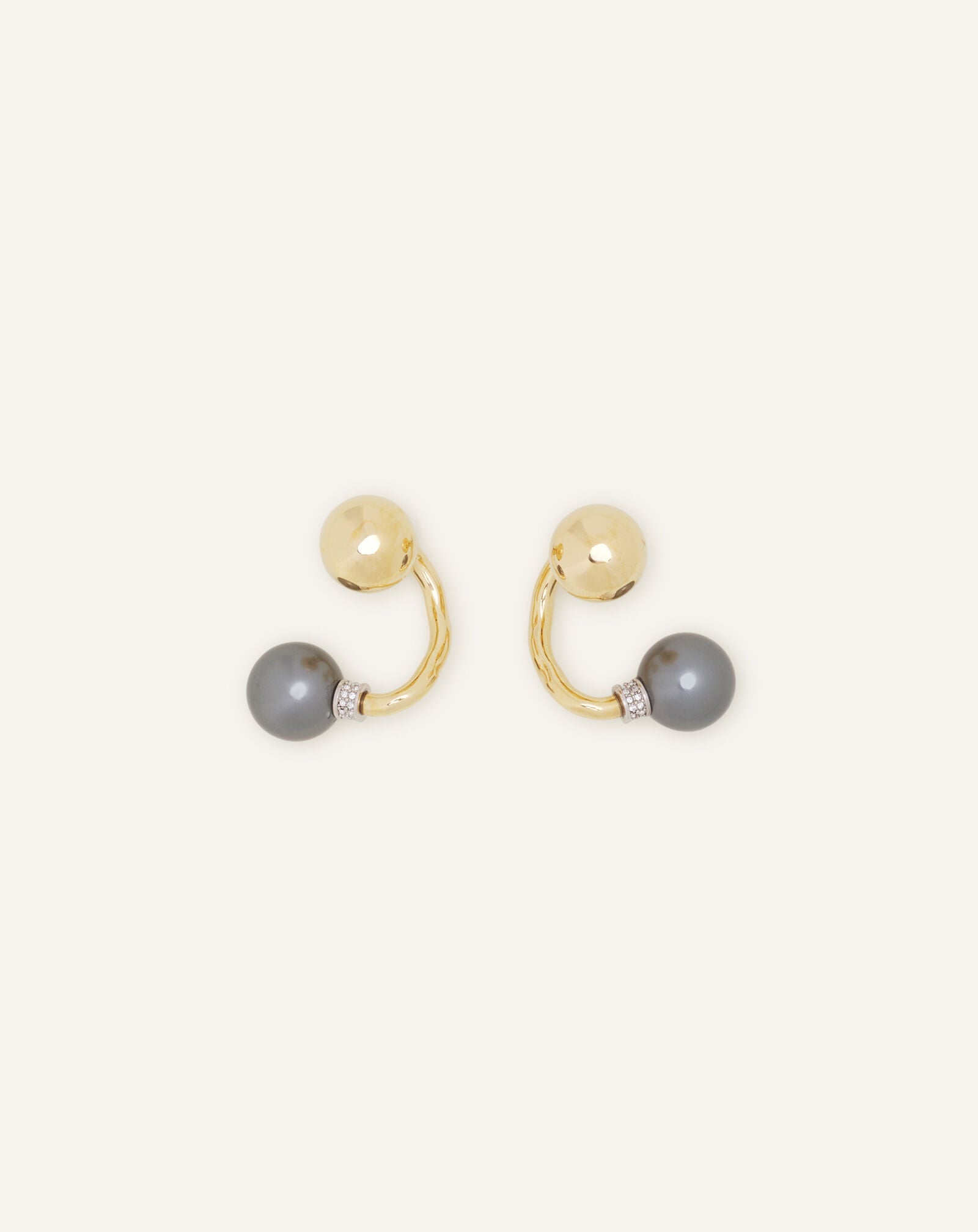BOUCLES D'OREILLE LES PERLES BY LANVIN Lanvin BOUCLES D'OREILLE LES PERLES BY LANVIN Or AWCJFBO4LGPCA26