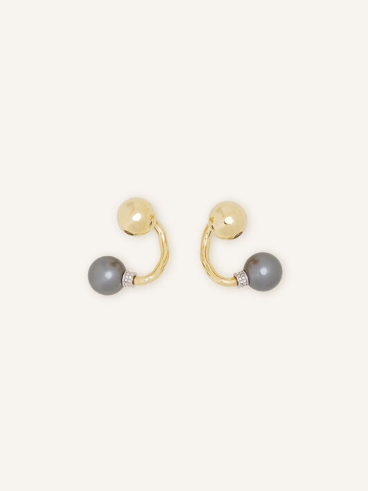 BOUCLES D'OREILLE LES PERLES BY LANVIN Lanvin BOUCLES D'OREILLE LES PERLES BY LANVIN Or AWCJFBO4LGPCA26
