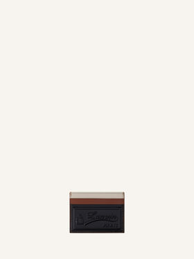 Lanvin KARTENETUI AUS LEDER DREIFARBIG Schwarz/Mehrfarbig LWSLSLCHSMLEP26