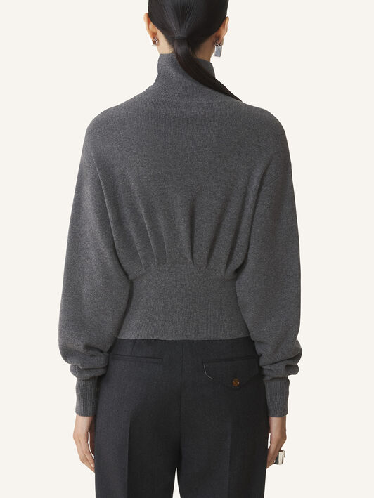 JERSÉY DE LANA Y CACHEMIRA Lanvin JERSÉY DE LANA Y CACHEMIRA Gris paloma RWPO0004K065H25