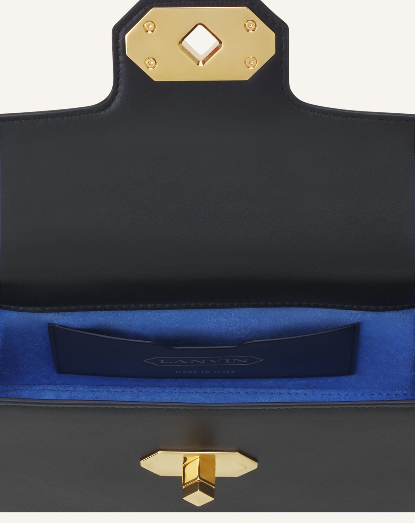 SAC PENCIL CAT NANO EN CUIR Lanvin SAC PENCIL CAT NANO EN CUIR Noir LWBGBR04SMLEA26