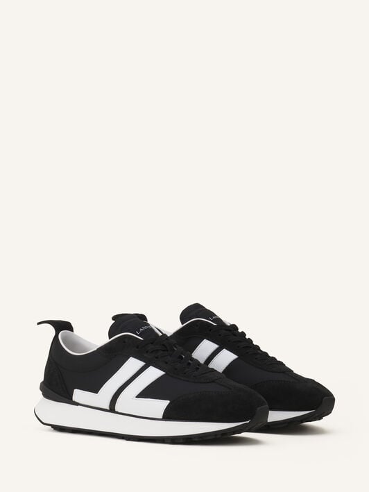 SNEAKER BUMPR AUS NYLON Lanvin SNEAKER BUMPR AUS NYLON Schwarz/Weiß FUSKBUMPNYLOH25