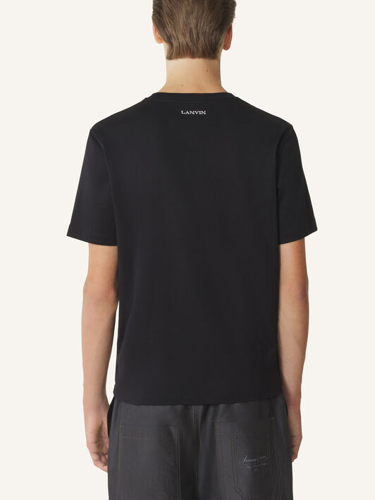 CAMISETA MOTHER AND CHILD Lanvin CAMISETA MOTHER AND CHILD Negro RMTS0012J312P26