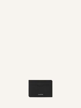 COMPAGNON LEATHER CARDHOLDER Lanvin COMPAGNON LEATHER CARDHOLDER Black LMSLTWCCSMLEH25