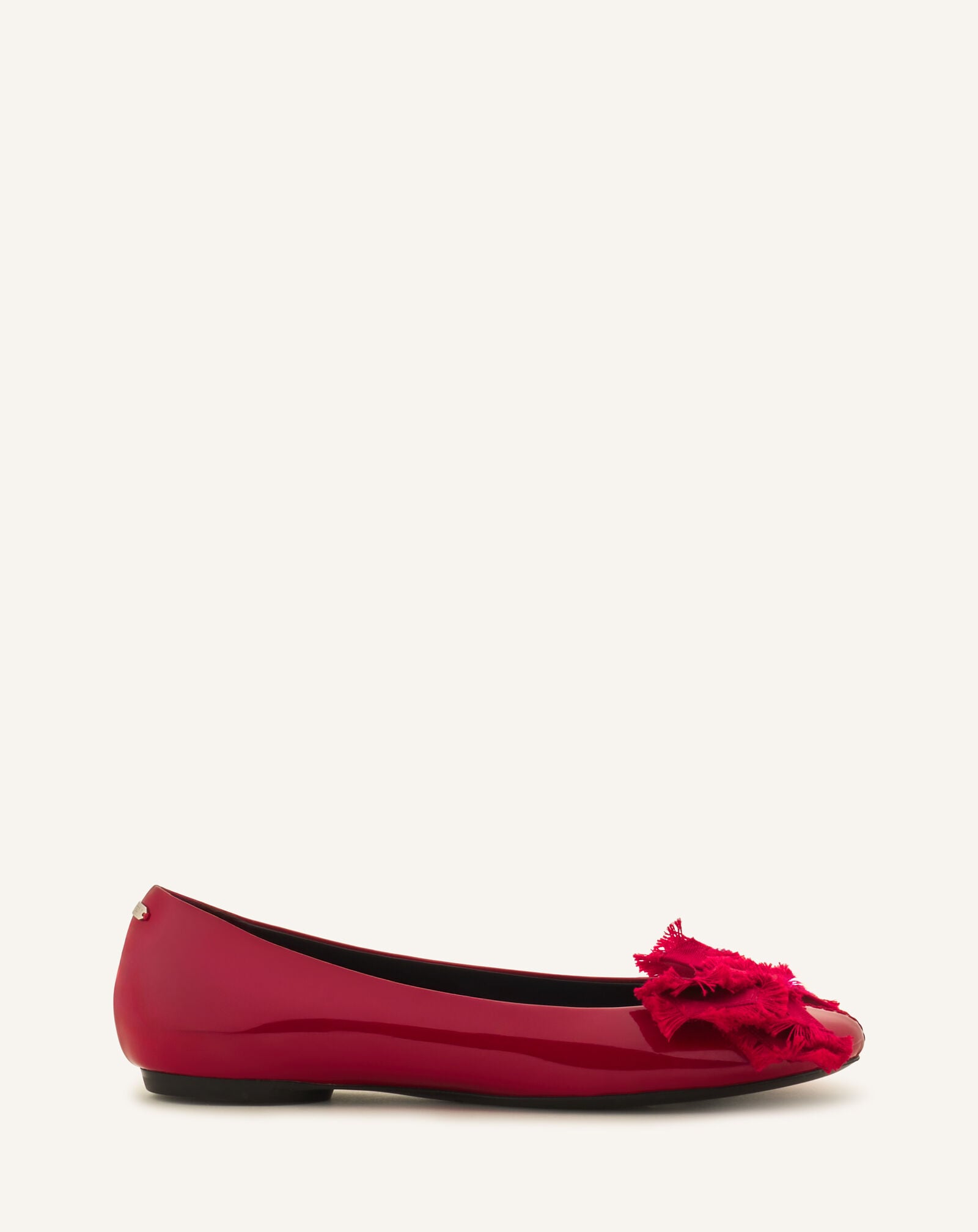 BALLERINE THE BOW EN CUIR VERNI Lanvin BALLERINE THE BOW EN CUIR VERNI Rouge FWBAMB0GVEGGH26
