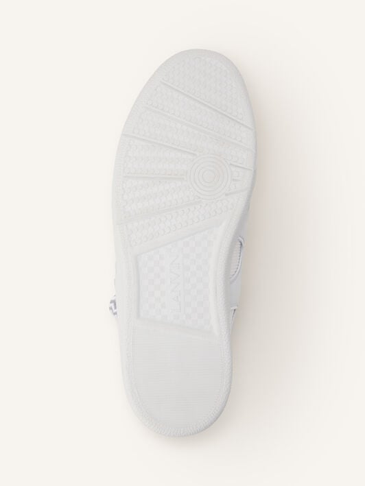 HIGH-TOP-SNEAKER CURB AUS STRICK Lanvin HIGH-TOP-SNEAKER CURB AUS STRICK Weiß FUSKDK0KKNNAA26