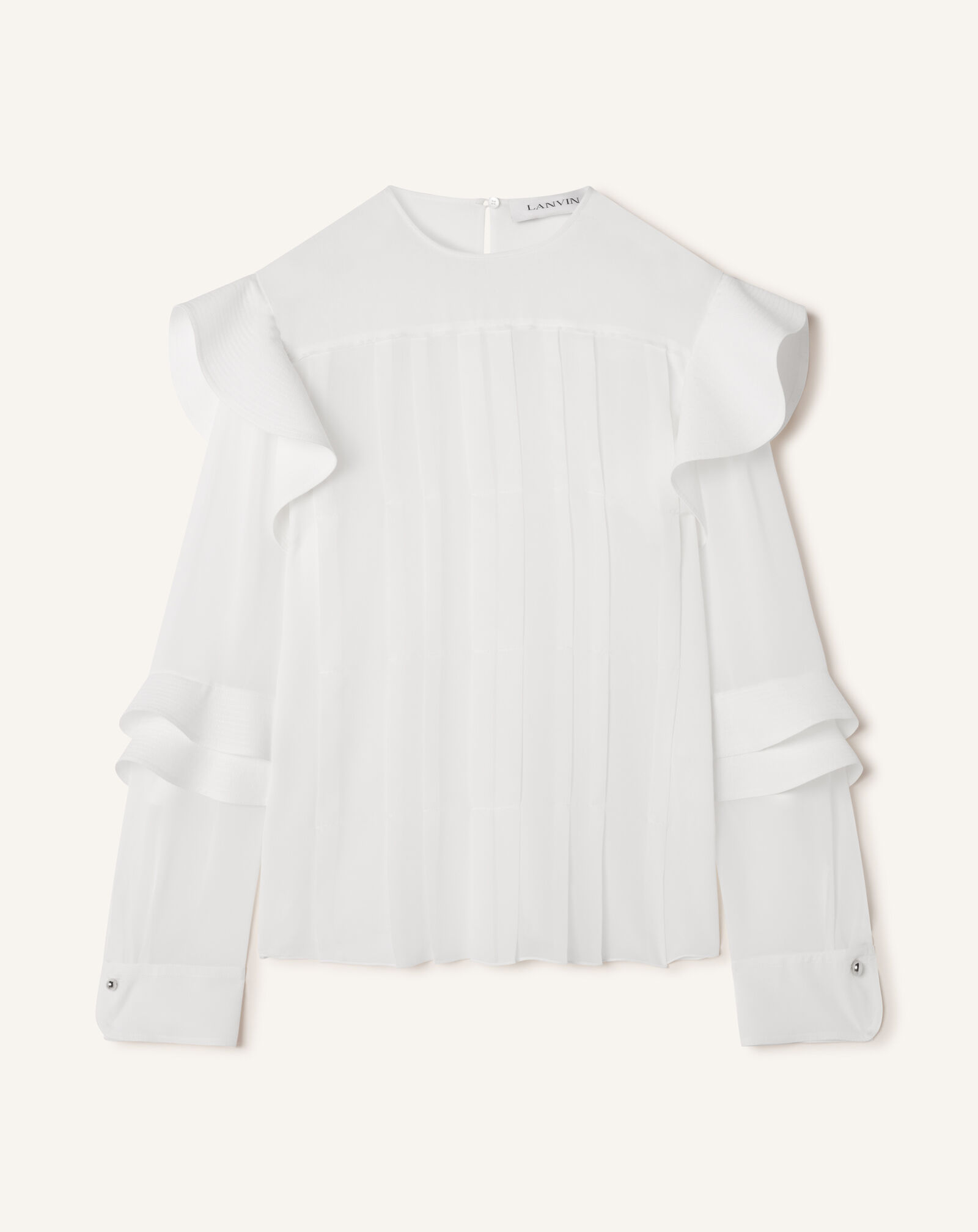 RUFFLES BLOUSE Lanvin RUFFLES BLOUSE Off White RWTO00056259A26