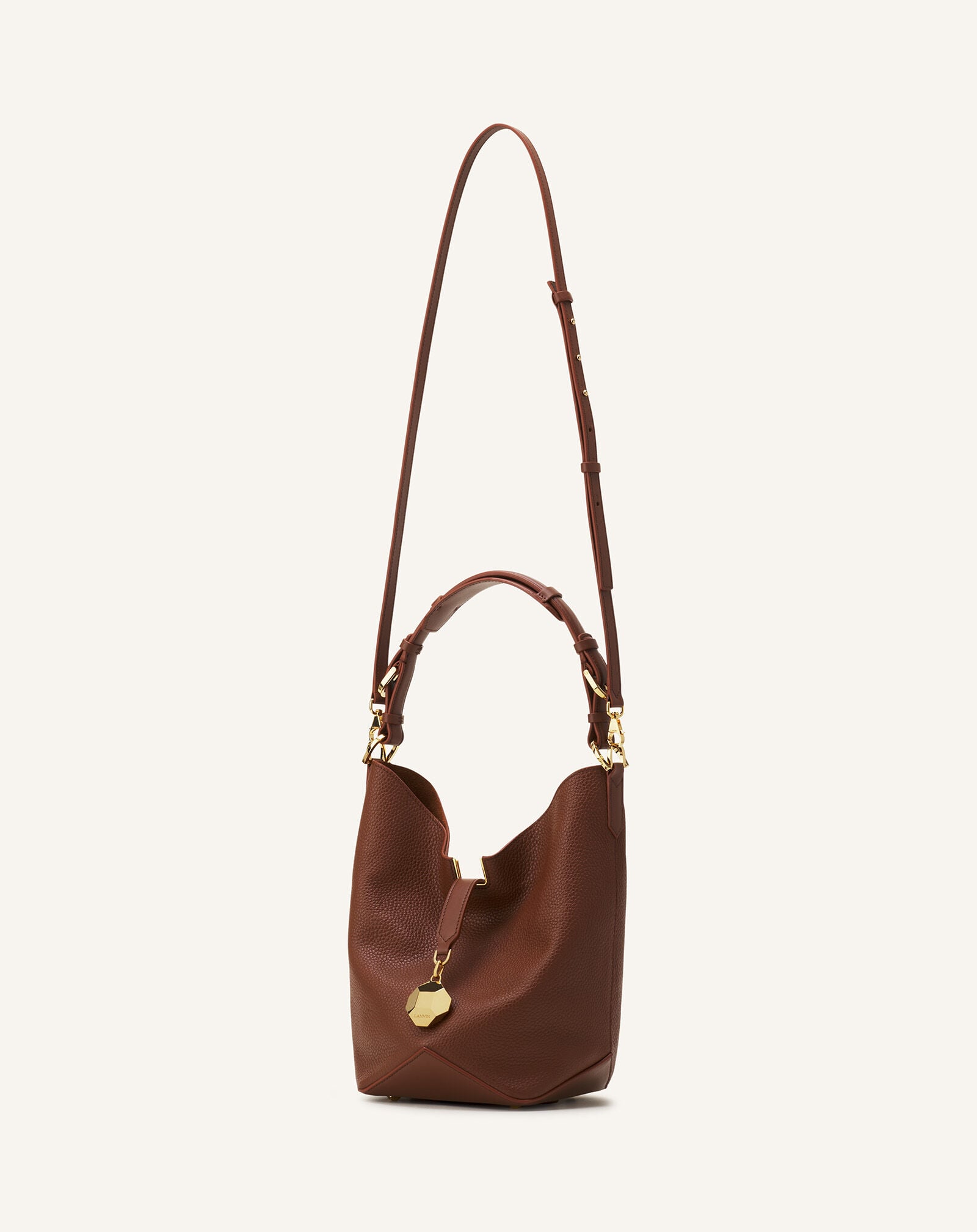SAC SEAU CATCH BY LANVIN EN CUIR Lanvin SAC SEAU CATCH BY LANVIN EN CUIR Alezan LWBGLQMMGRCAH25
