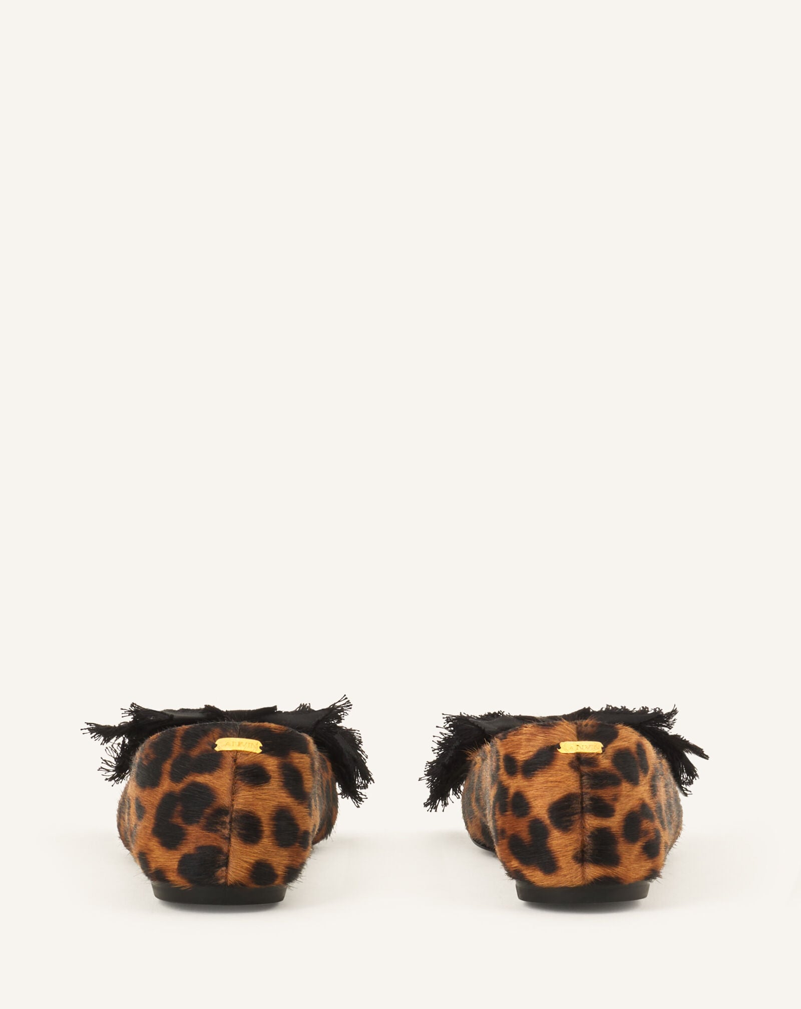 LA BALLERINE NOEUD EN PONY LEOPARD Lanvin LA BALLERINE NOEUD EN PONY LEOPARD Leopard FWBAMB0GPOLEH26