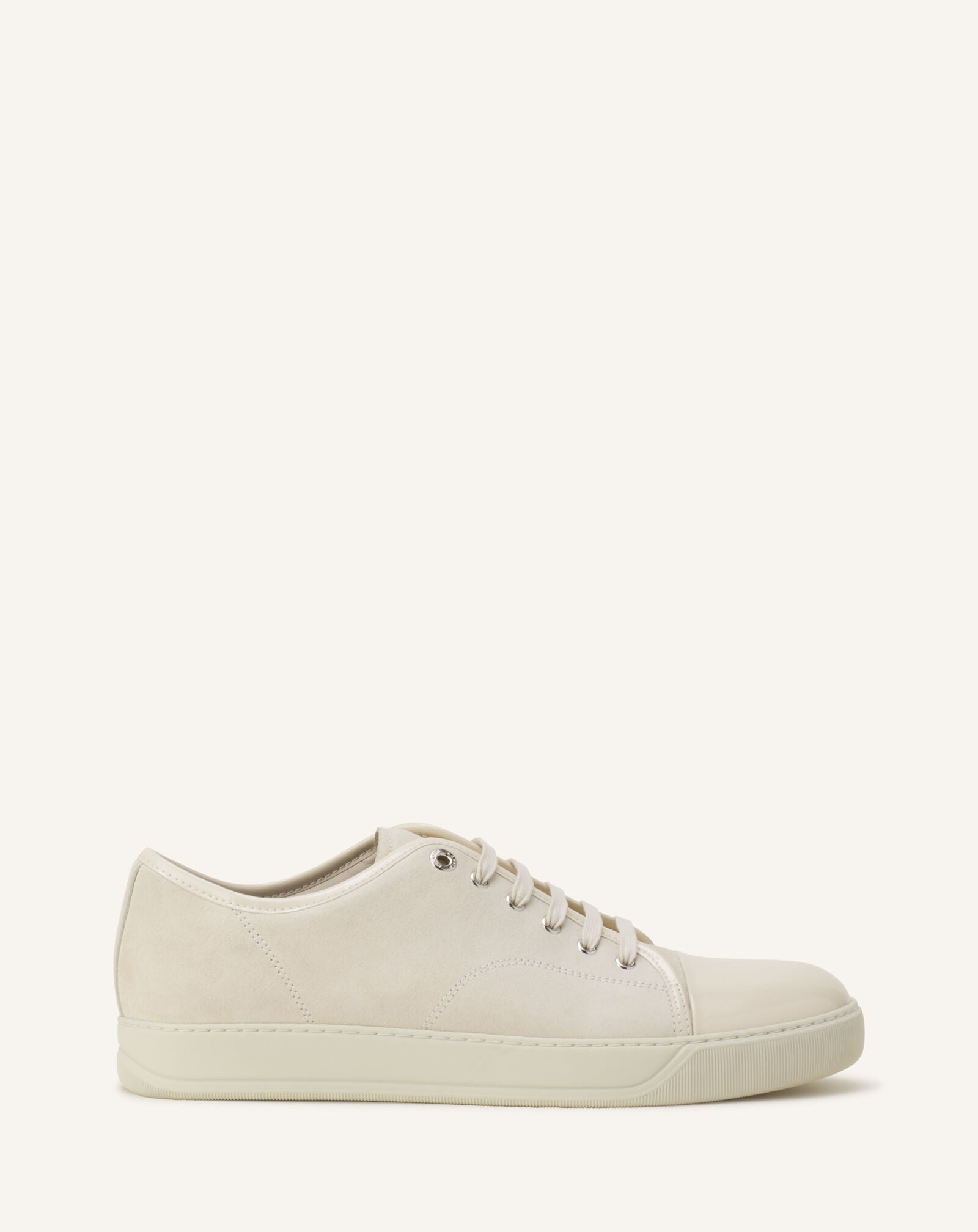 SNEAKERS DBB1 EN CUIR VERNI ET DAIM Lanvin SNEAKERS DBB1 EN CUIR VERNI ET DAIM Beige clair FMSKDBB1VBALP15