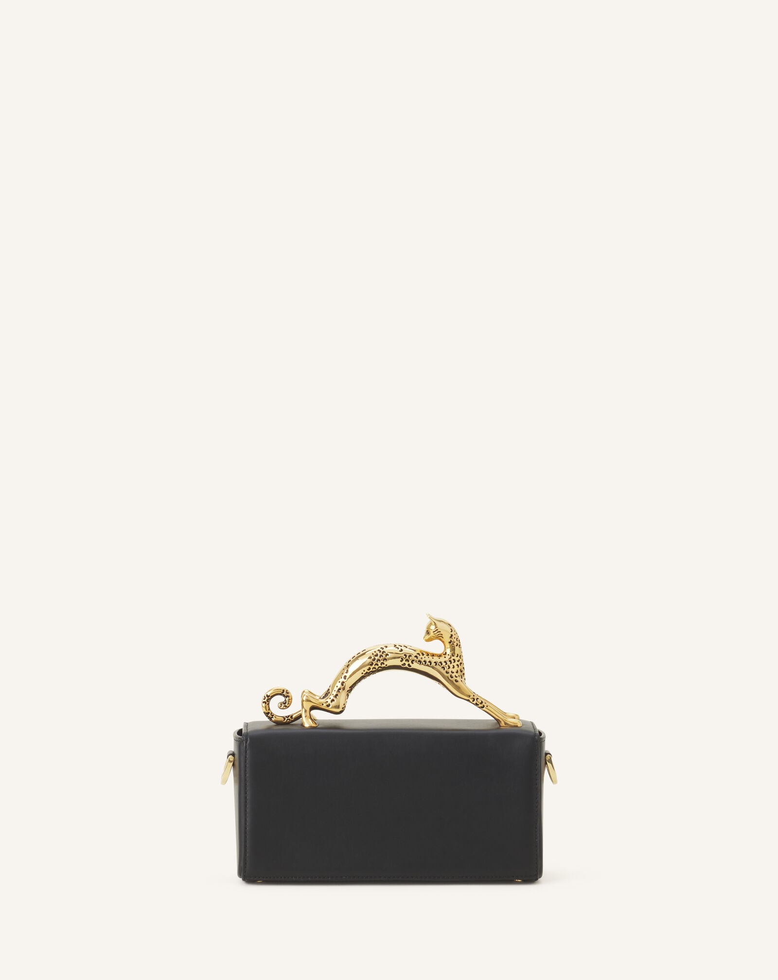 TASCHE NANO PENCIL CAT AUS LEDER Lanvin TASCHE NANO PENCIL CAT AUS LEDER Schwarz LWBGBR04SMLEA26