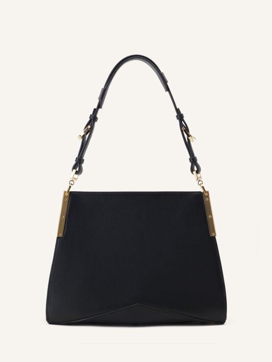 TOP HANDLE ZIPPED PM Lanvin TOP HANDLE ZIPPED PM Black/Navy Blue LWBGLCPMCASUH26