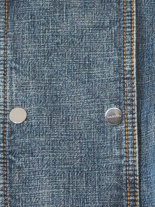 Lanvin KURZE JEANSJACKE Blau RWJA0329D096P26