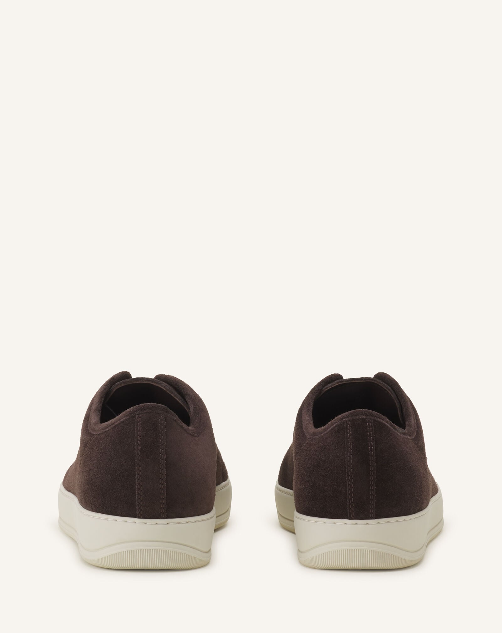 SNEAKERS DBB1 EN CUIR VERNI ET DAIM Lanvin SNEAKERS DBB1 EN CUIR VERNI ET DAIM Marron/Écru FMSKDBB1VBALP15