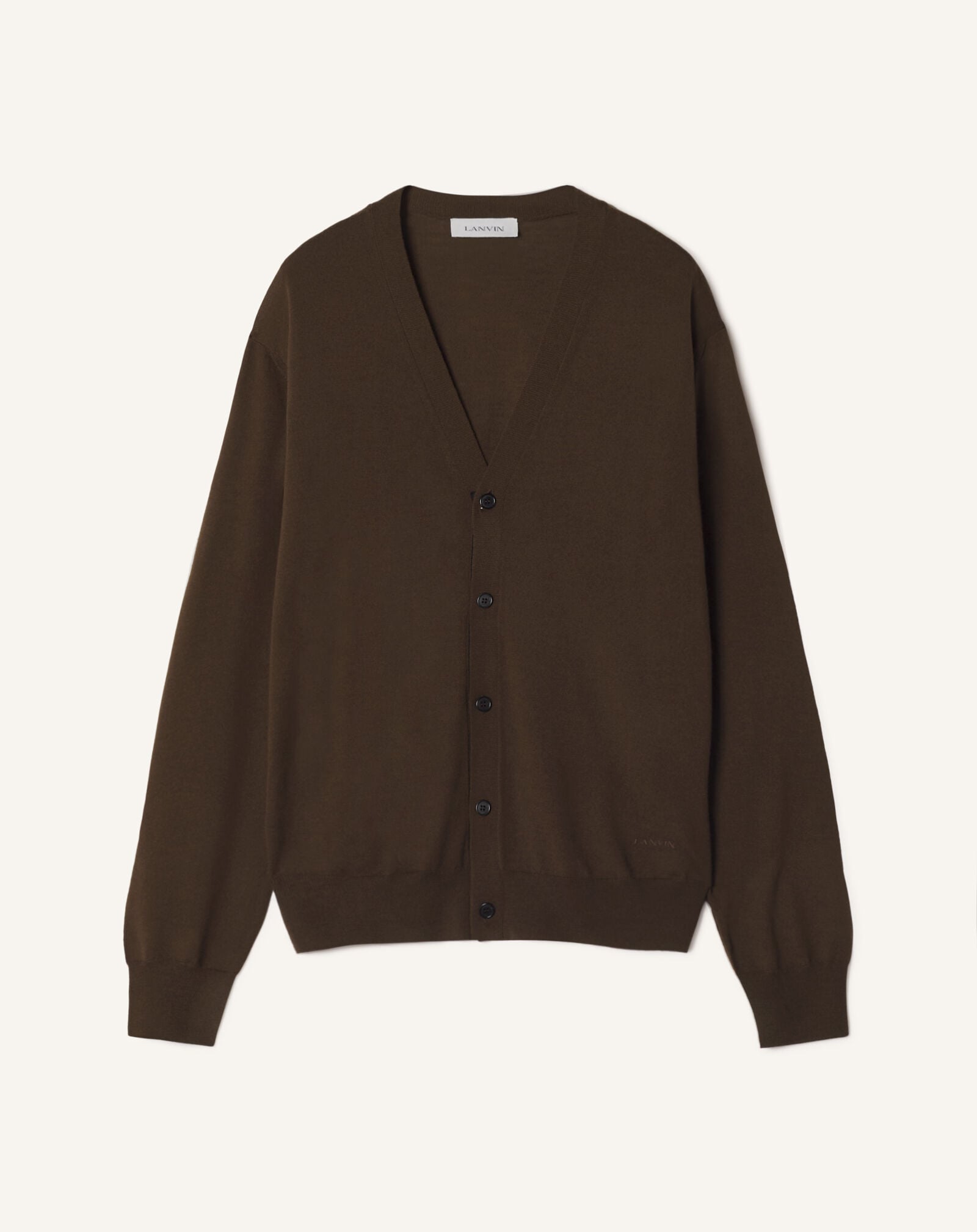CLASSIC CARDIGAN Lanvin CLASSIC CARDIGAN Ebony RMCA0005K099A26