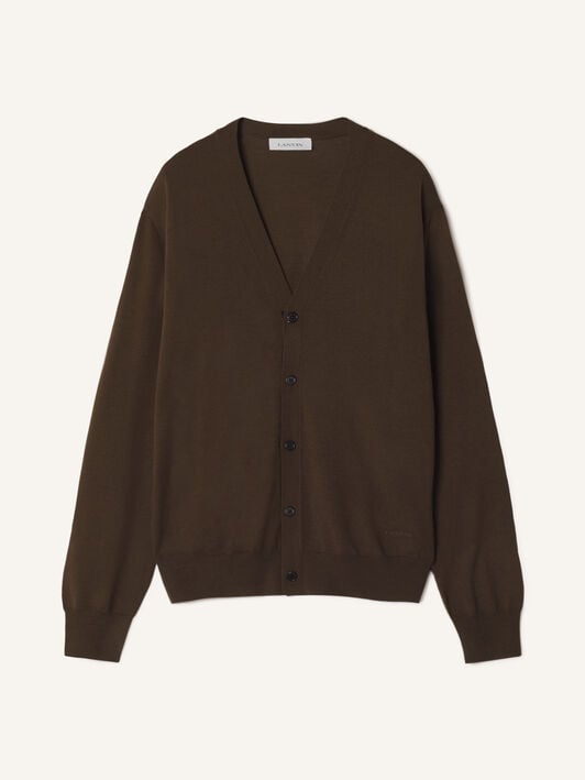 CLASSIC CARDIGAN Lanvin CLASSIC CARDIGAN Ebony RMCA0005K099A26