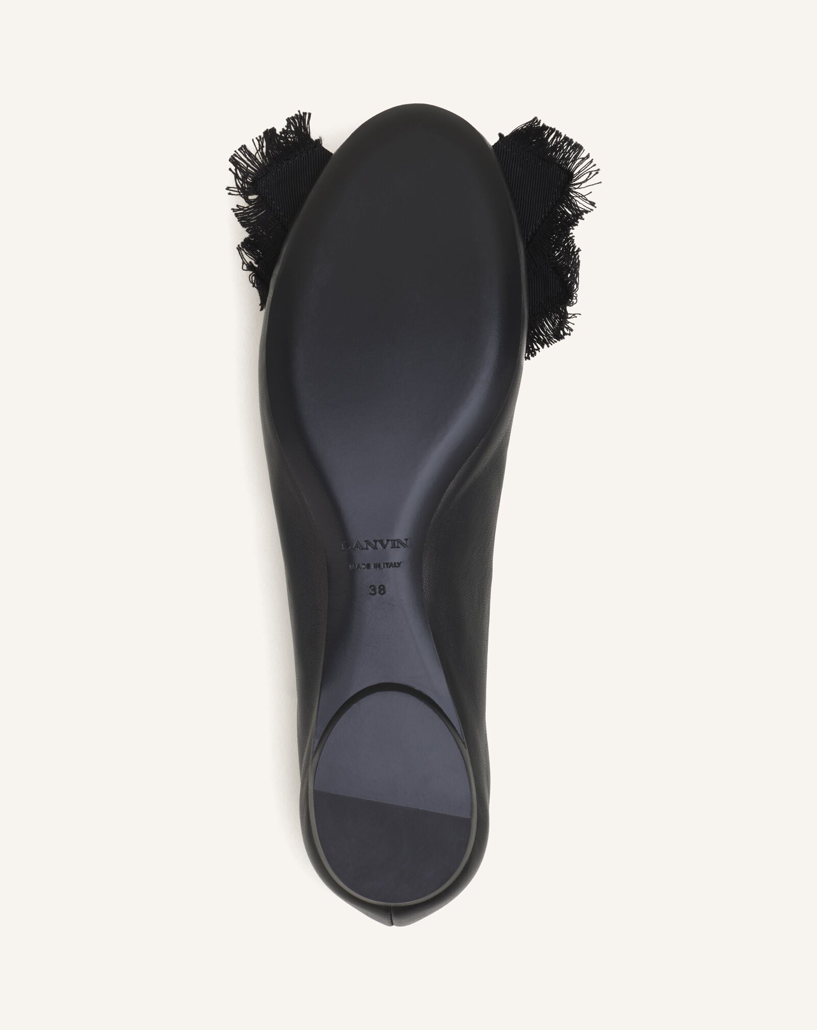 LA BALLERINE NOEUD Lanvin LA BALLERINE NOEUD Noir FWBAMB0GNAPPA26