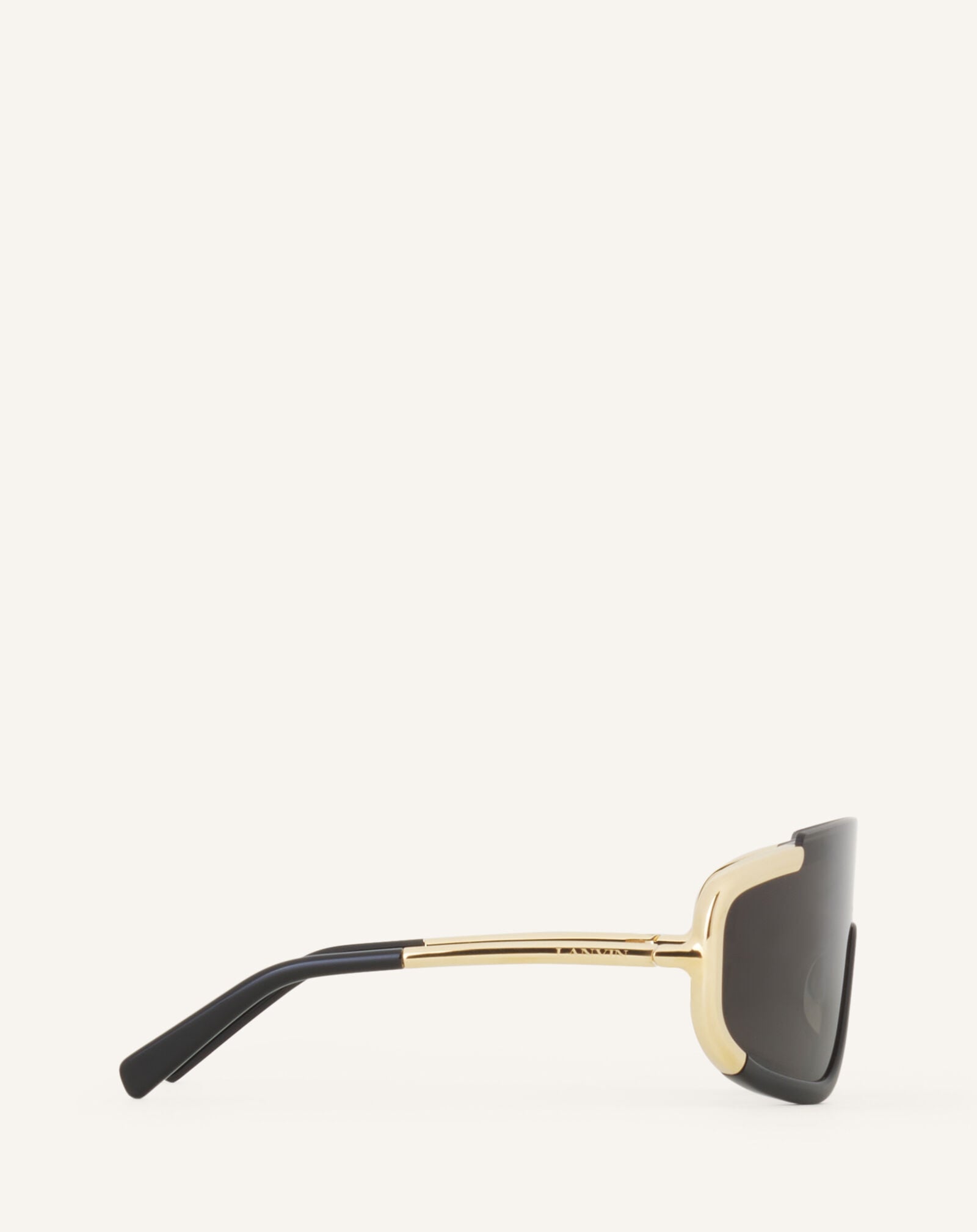 MASK METAL AND ACETATE NOVA Lanvin MASK METAL AND ACETATE NOVA Gold/Black AWEYTSU2ACMLH26