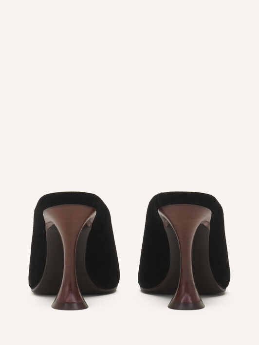 MULE MIDNIGHT STEP EN DAIM Lanvin MULE MIDNIGHT STEP EN DAIM Noir FWPUGA0DSUEDA26