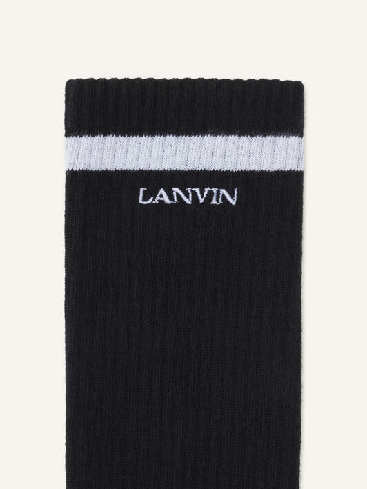 SOCKEN LANVIN AUS BAUMWOLLE Lanvin SOCKEN LANVIN AUS BAUMWOLLE Schwarz AMSABSK21CUNA26