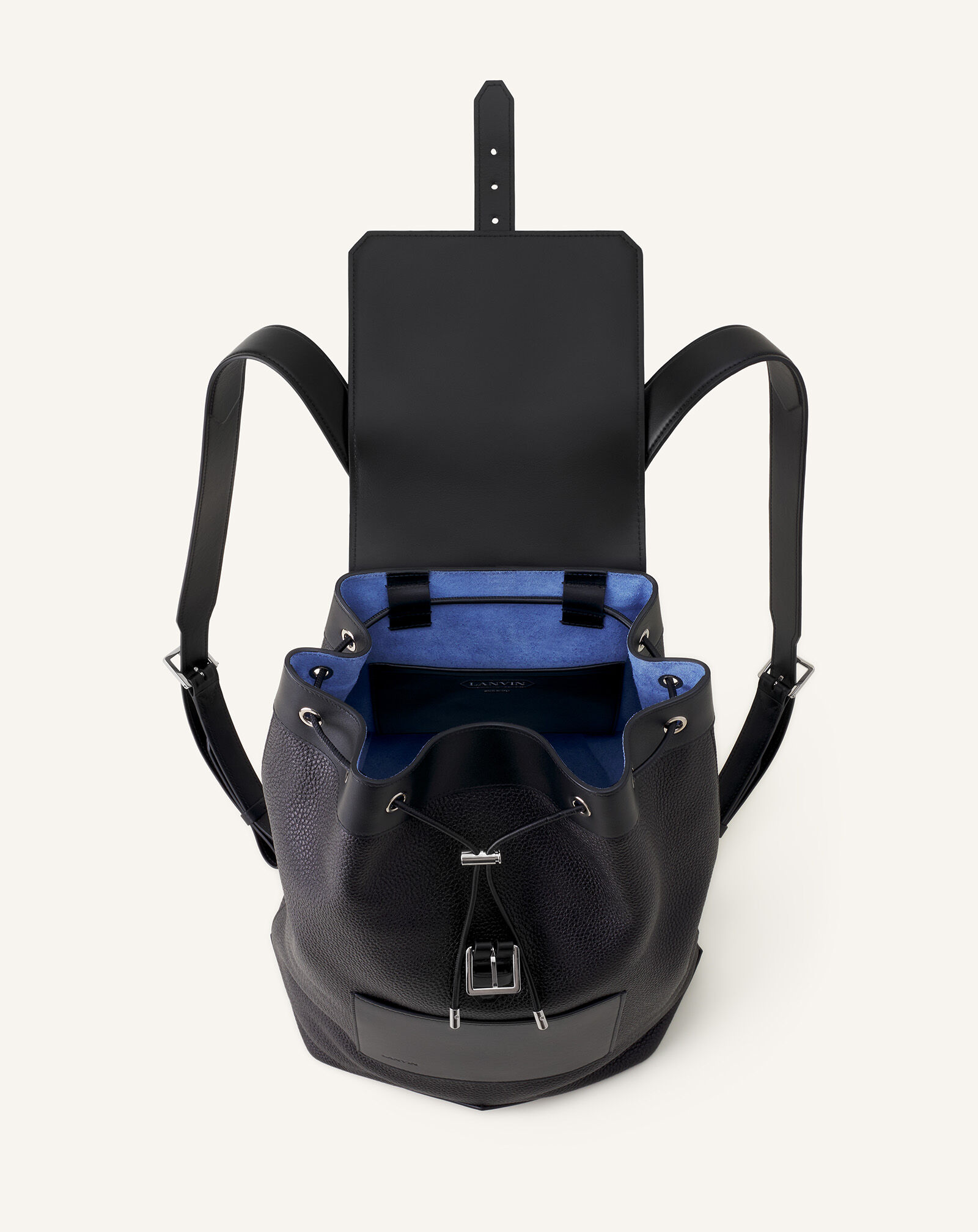 CATCH BY LANVIN LEATHER BACKPACK Lanvin CATCH BY LANVIN LEATHER BACKPACK Black LMBGLAMMGRCAP26