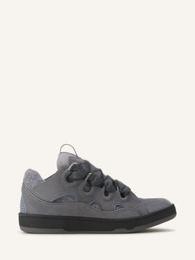 SNEAKER CURB AUS FILZ Lanvin SNEAKER CURB AUS FILZ Anthrazit/Grau FUSKDK12FELTA26