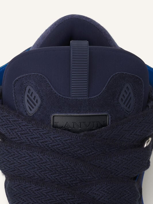 SNEAKER CURB AUS FILZ Lanvin SNEAKER CURB AUS FILZ Marineblau/Hellblau FUSKDK12FELTA26