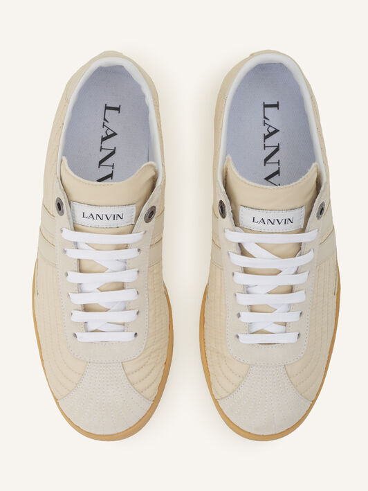 Lanvin SNEAKERS GLEN 2.0 EN NYLON Écru/Beige FUSKZL01NYSQA26