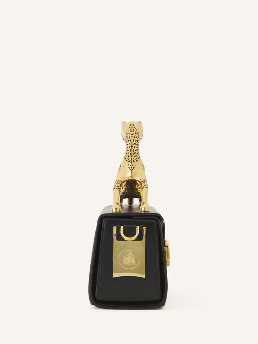 BORSA PENCIL CAT IN PELLE Lanvin BORSA PENCIL CAT IN PELLE Nero LWBGBR05PALME20