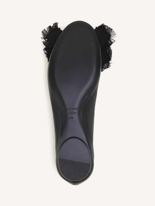 BALLERINA THE BOW Lanvin BALLERINA THE BOW Schwarz FWBAMB0GNAPPA26