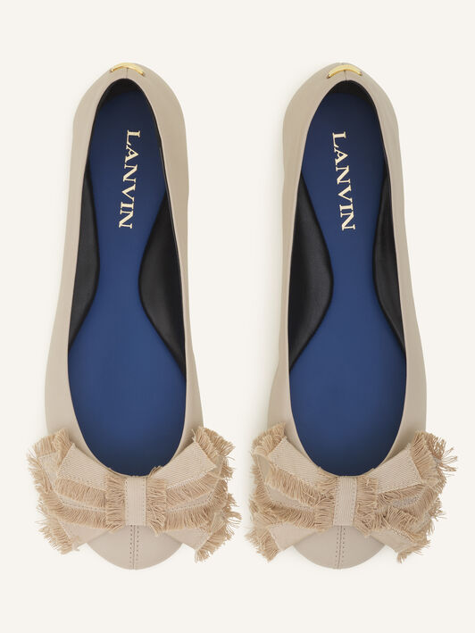 Lanvin LA BALLERINE NOEUD Sable FWBAMB0GNAPPA26
