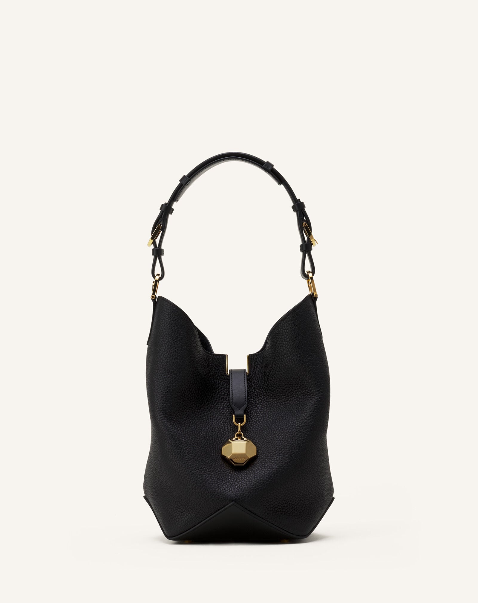 SAC SEAU CATCH BY LANVIN EN CUIR Lanvin SAC SEAU CATCH BY LANVIN EN CUIR Noir LWBGLQMMGRCAH25